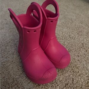 CROCS Toddler Rain Boots Toddler Size 7 C7